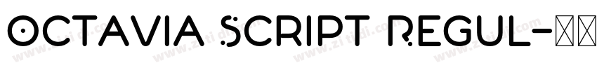 Octavia Script Regul字体转换